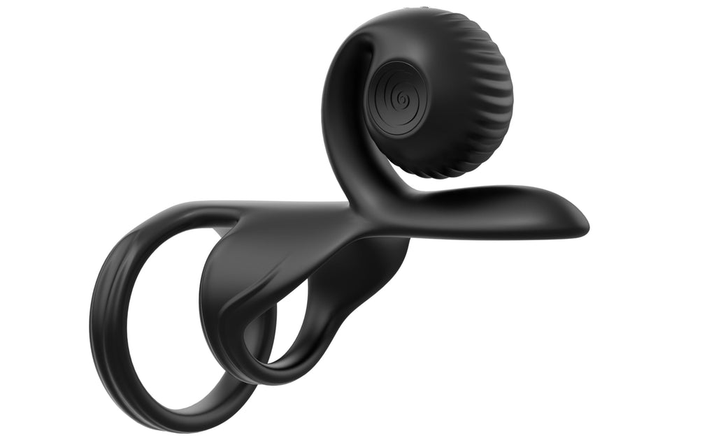 SVibe Snail JOVI Couples Ring - Black