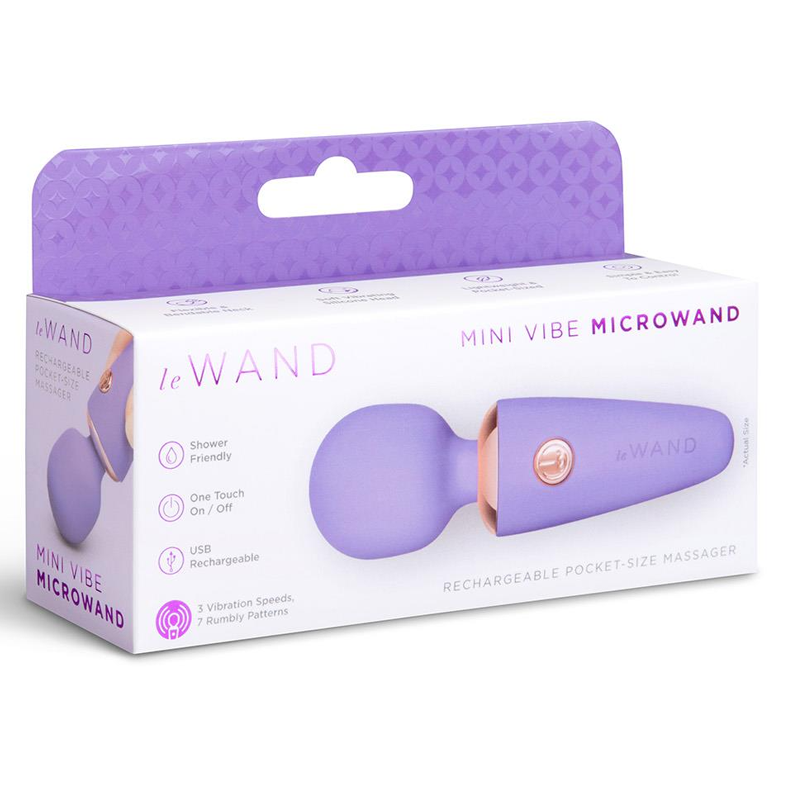 LE WAND MINI MICRO WAND VIOLET