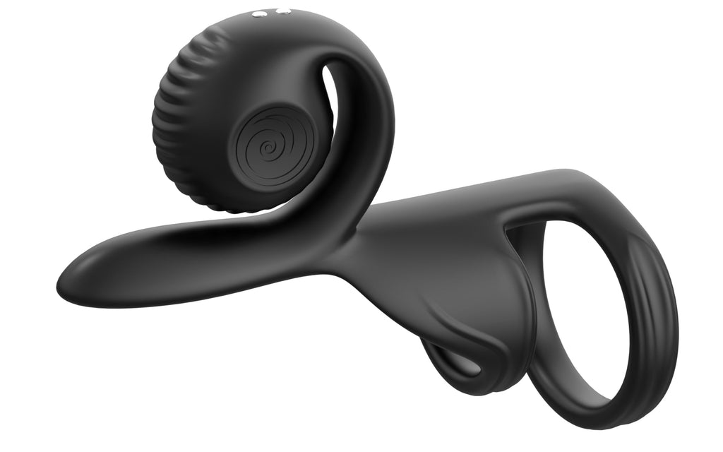 SVibe Snail JOVI Couples Ring - Black