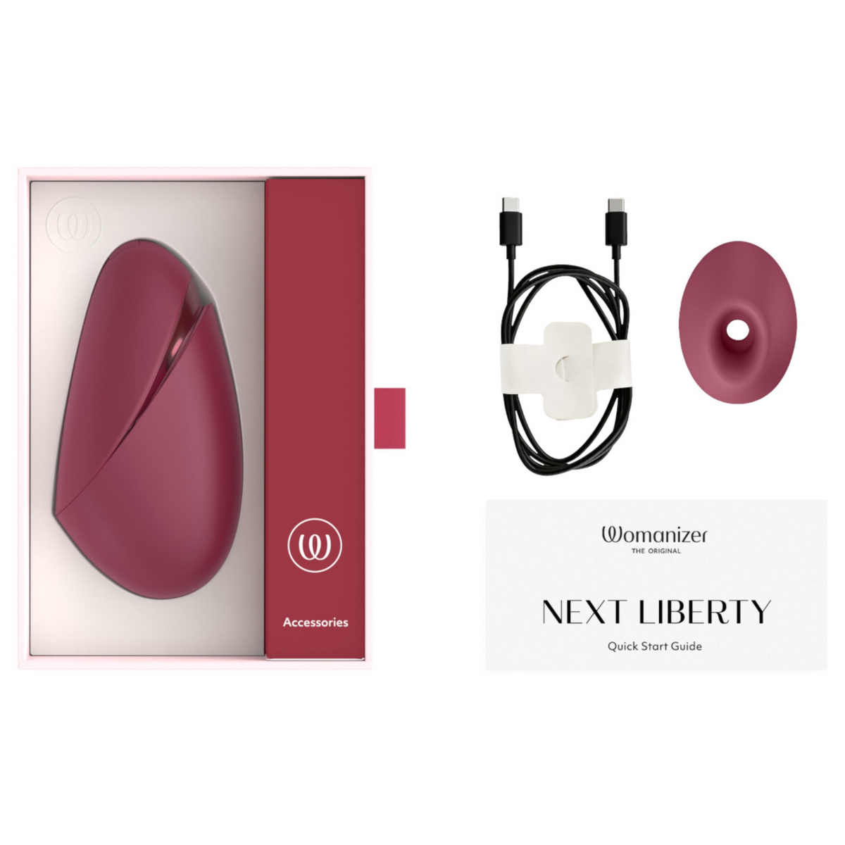 Womanizer Next Liberty - Bordeaux