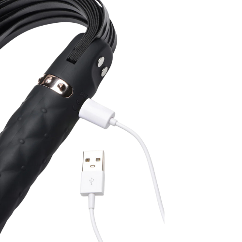 Dual Desire Flogger – Vibrating Handle / Flogger