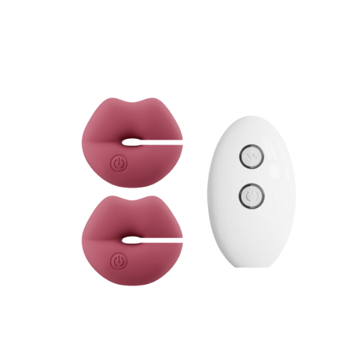 Mwah – Vibrating Nipple Clamps with Remote Control