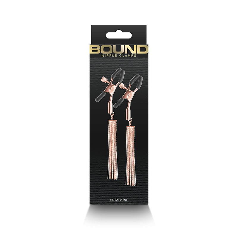 Tassel Nipple Clamps - Rose Gold
