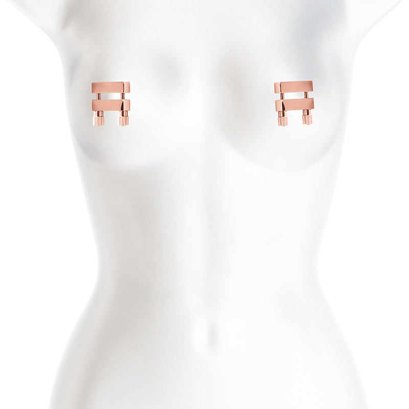 Adjustable Nipple Clamps - Rose Gold
