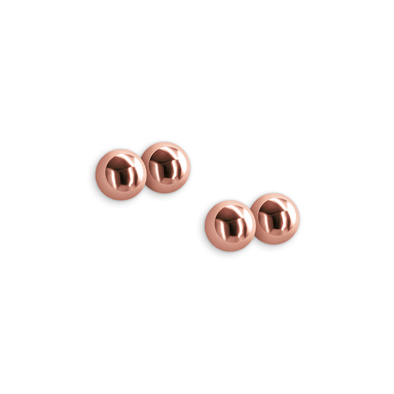 Magnetic Orb Nipple Clamps - Rose Gold