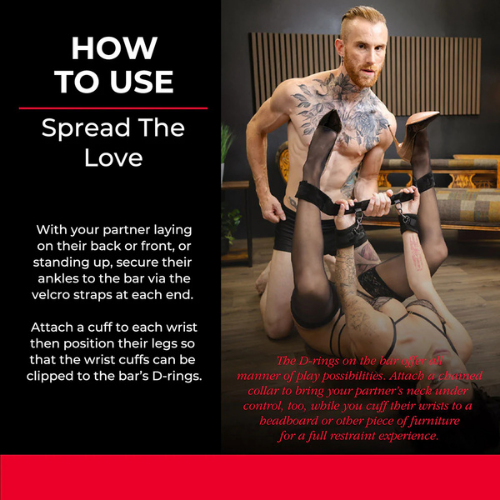 Spread the Love - Spreader Bar and Cuffs
