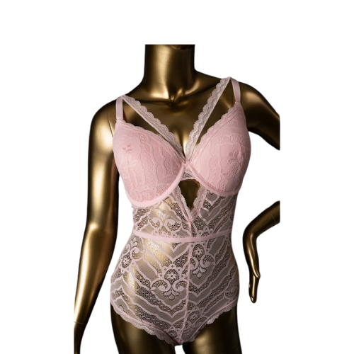 Teddy Scallop Queen - Light Pink