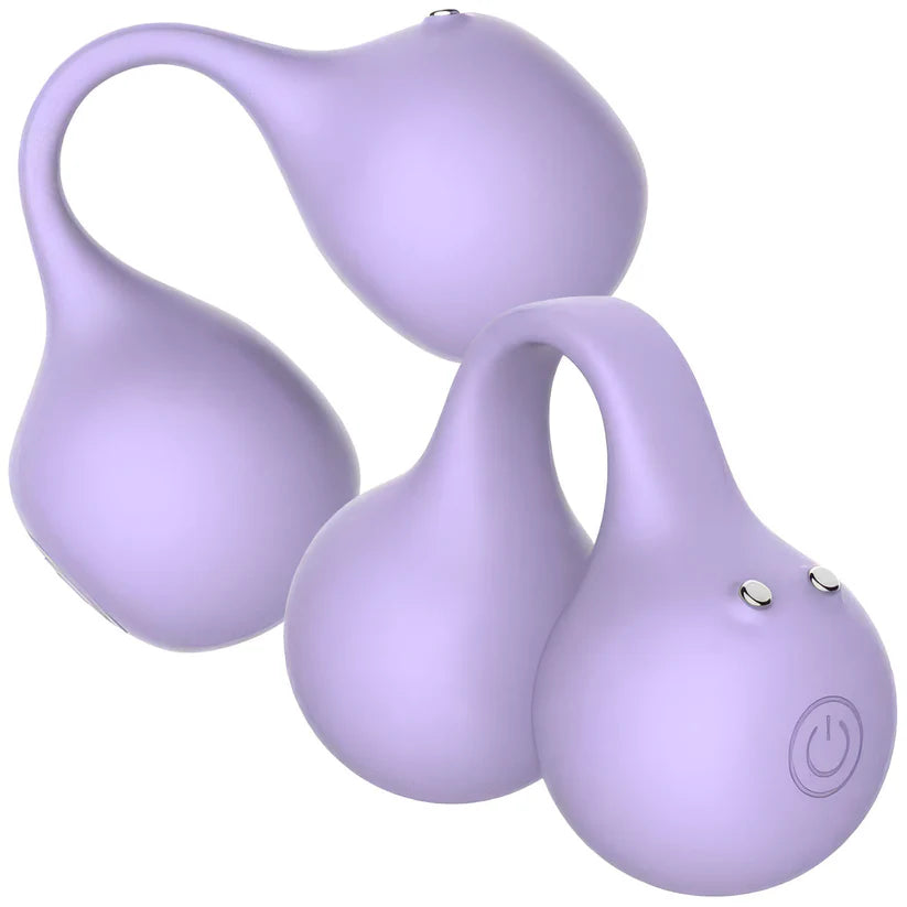 SVibe Snail Twinn Silicone Clit Hugging Vibrator - Lilac