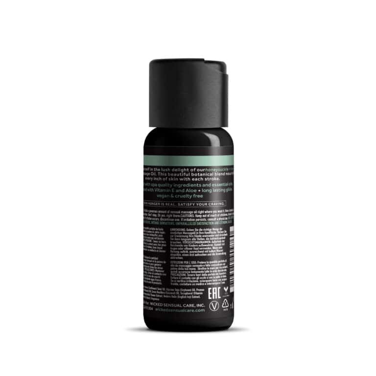 Sensual Massage Oil - Honeysuckle & Ivy 4oz