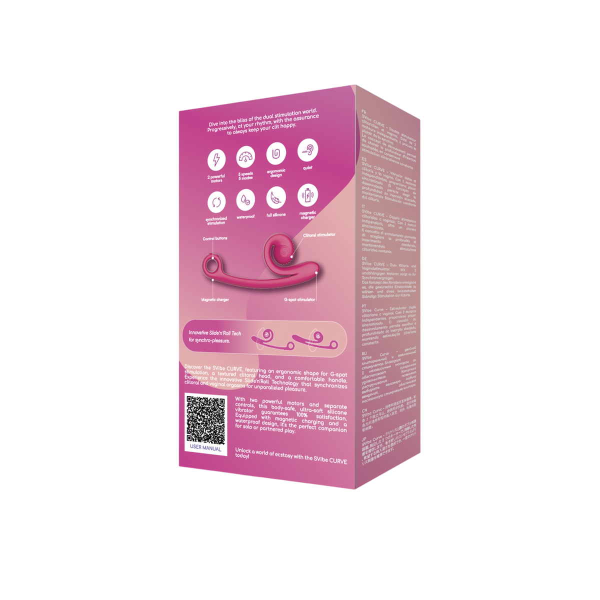 Svibe Snail Curve - Pink
