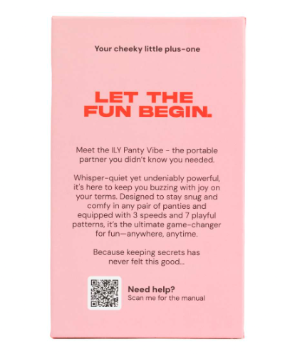 ILY Panty Vibe - Pink